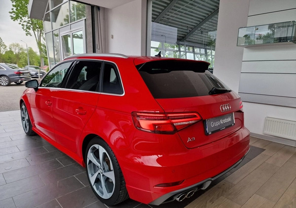 Audi A3 cena 104900 przebieg: 55117, rok produkcji 2018 z Łódź małe 781